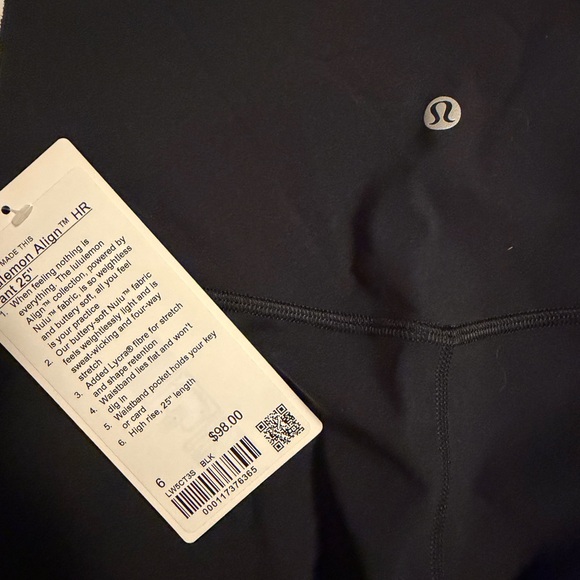 NWT lululemon Align™ High-Rise Pant 25" - Picture 7 of 7